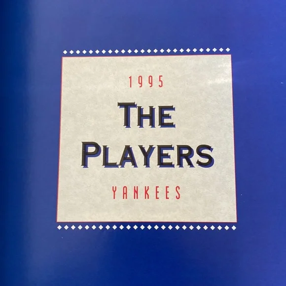 1995 Yankees Yearbook 45th Annual Edition Babe Ruth Hits 100. - Picture 10 of 11